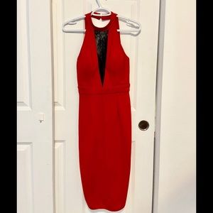 Sexy red dress in size M